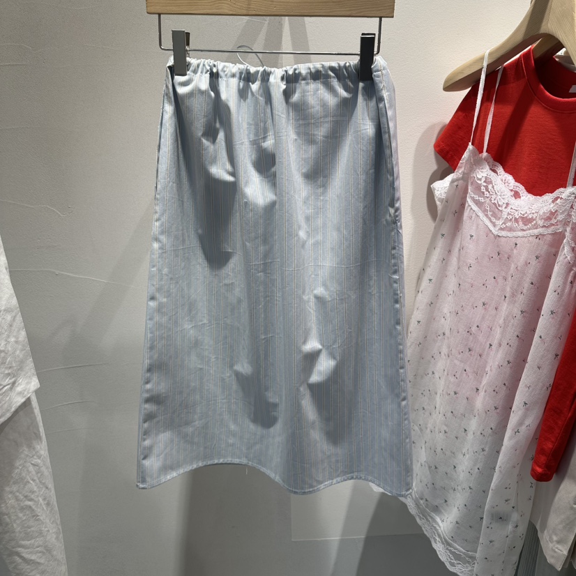 ROOM K-P韓國直郵實拍女士新品26春夏26夏季推薦長裙紐扣roomk長裙