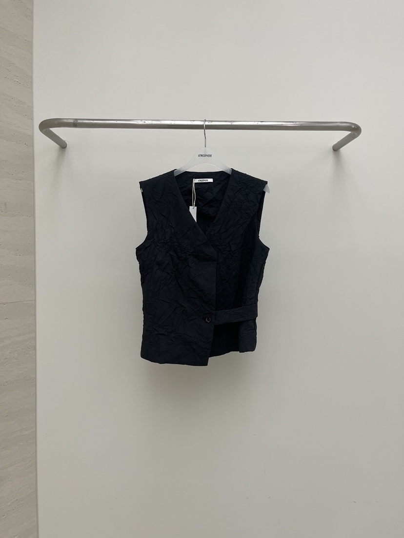 ATMOSPHERE韓國直郵女裝新款人氣26夏季推薦26春夏職業馬甲ATMOSPHERE/BLING馬甲圖色2