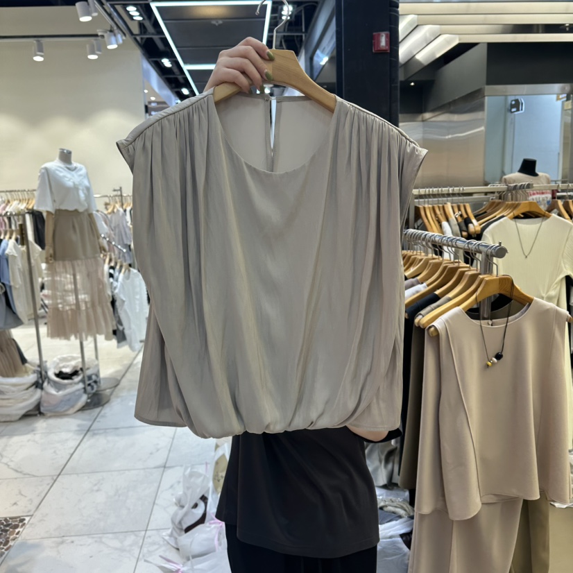 SANS韓國直郵實拍女士新款時尚休閑推薦人氣26夏季吊帶背心SANS吊帶/背心圖色2