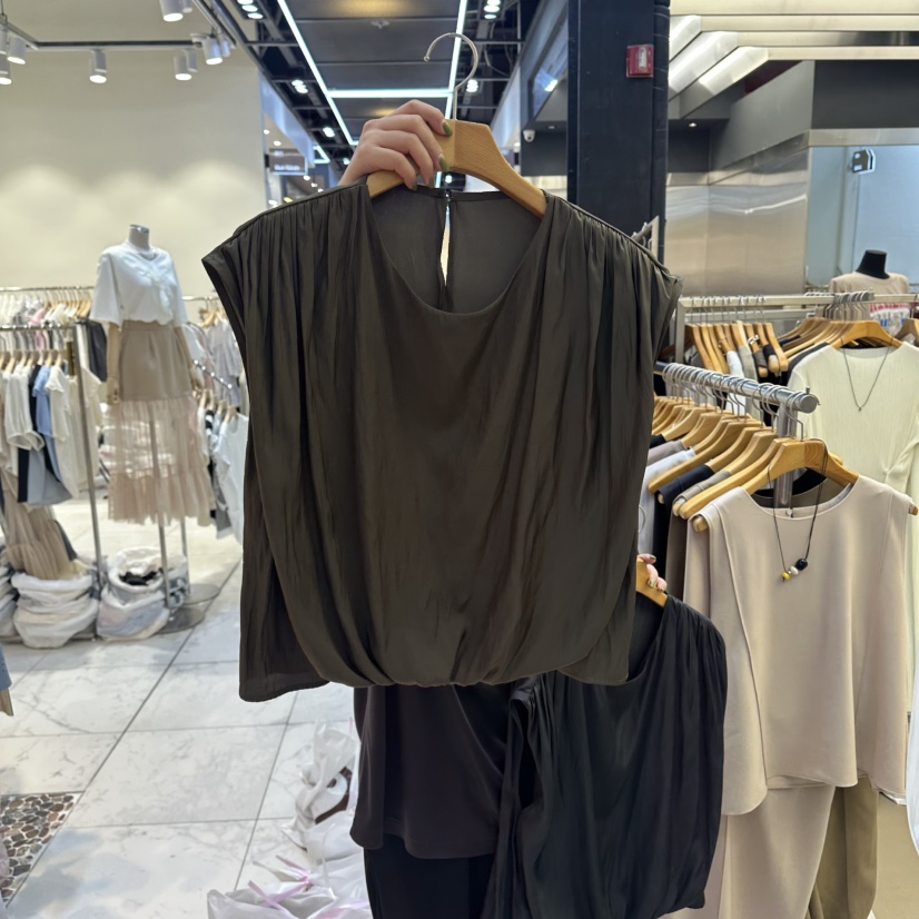 SANS韓國直郵實拍女士新款時尚休閑推薦人氣26夏季吊帶背心SANS吊帶/背心圖色3