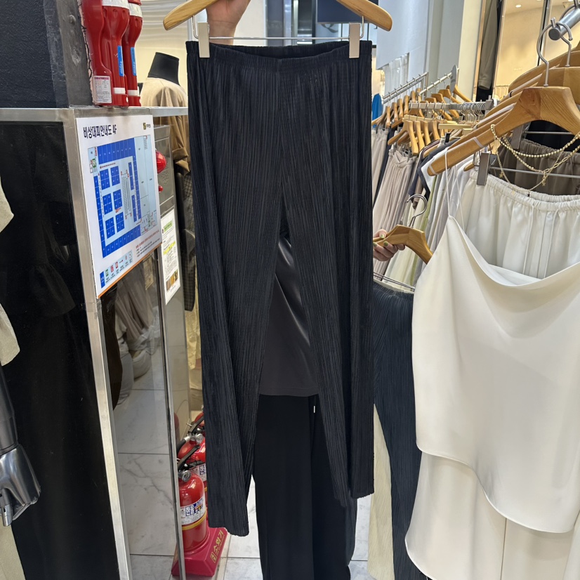 SANS韓國東大門代購女士新品人氣職業推薦時尚26春夏休閑褲SANS休閑褲圖色3黑色