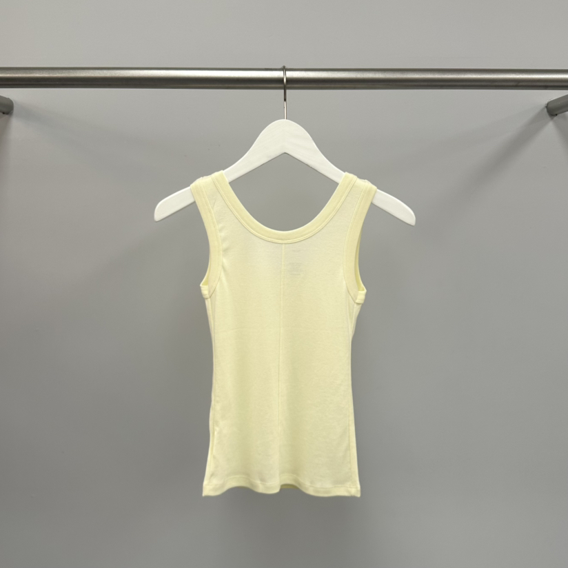 WATER/RIVER韓國代購女裝新款人氣推薦吊帶背心柔軟圓領WATER/RIVER吊帶/背心