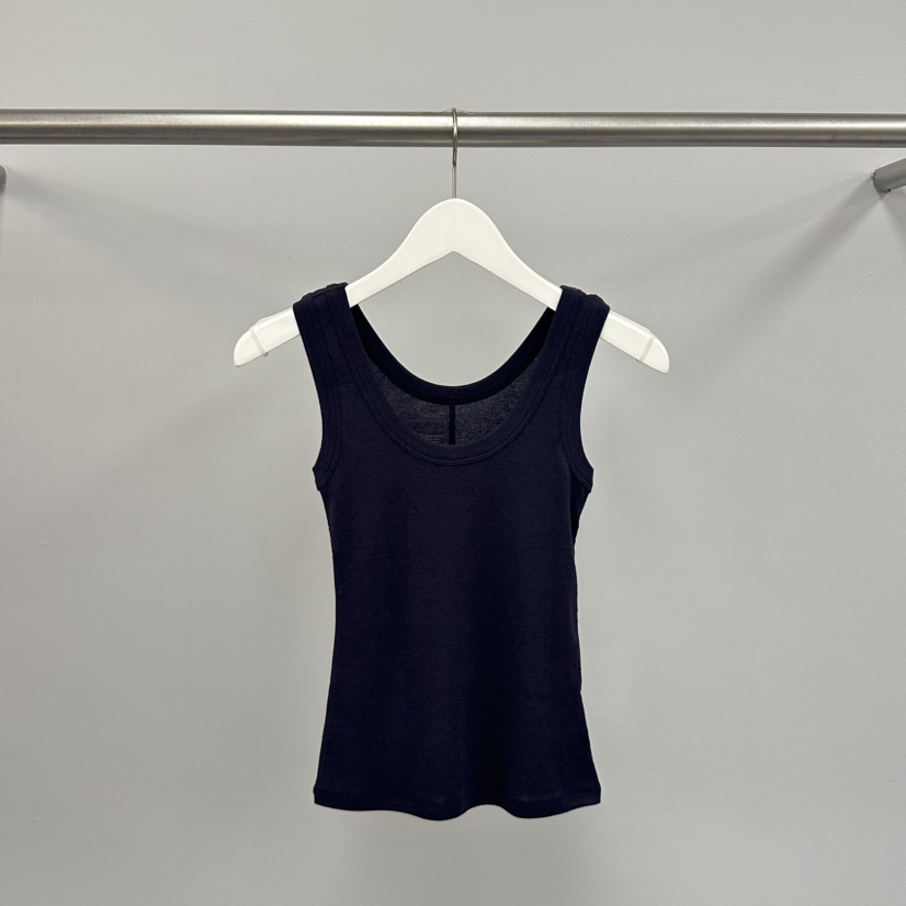 WATER/RIVER韓國代購女裝新款人氣推薦吊帶背心柔軟圓領WATER/RIVER吊帶/背心圖色2