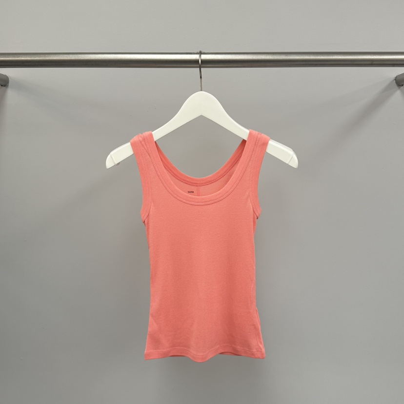 WATER/RIVER韓國代購女裝新款人氣推薦吊帶背心柔軟圓領WATER/RIVER吊帶/背心圖色5