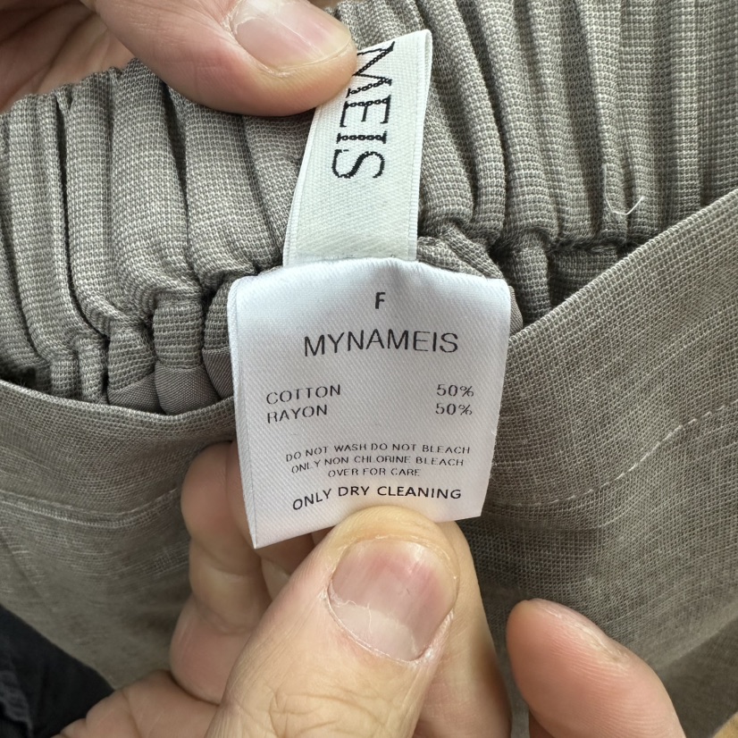 MYNAMEIS/AIME HOPE MAKE韓國東大門代購女裝新品時尚休閑褲MYNAMEIS/AIME HOPE MAKE休閑褲