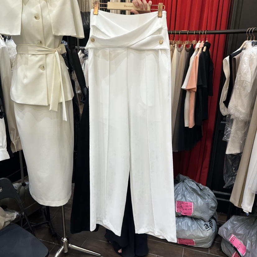 HERISH韓國東大門代購女士新款人氣26春夏休閑熱賣休閑褲Haute-Herish-Q休閑褲圖色1