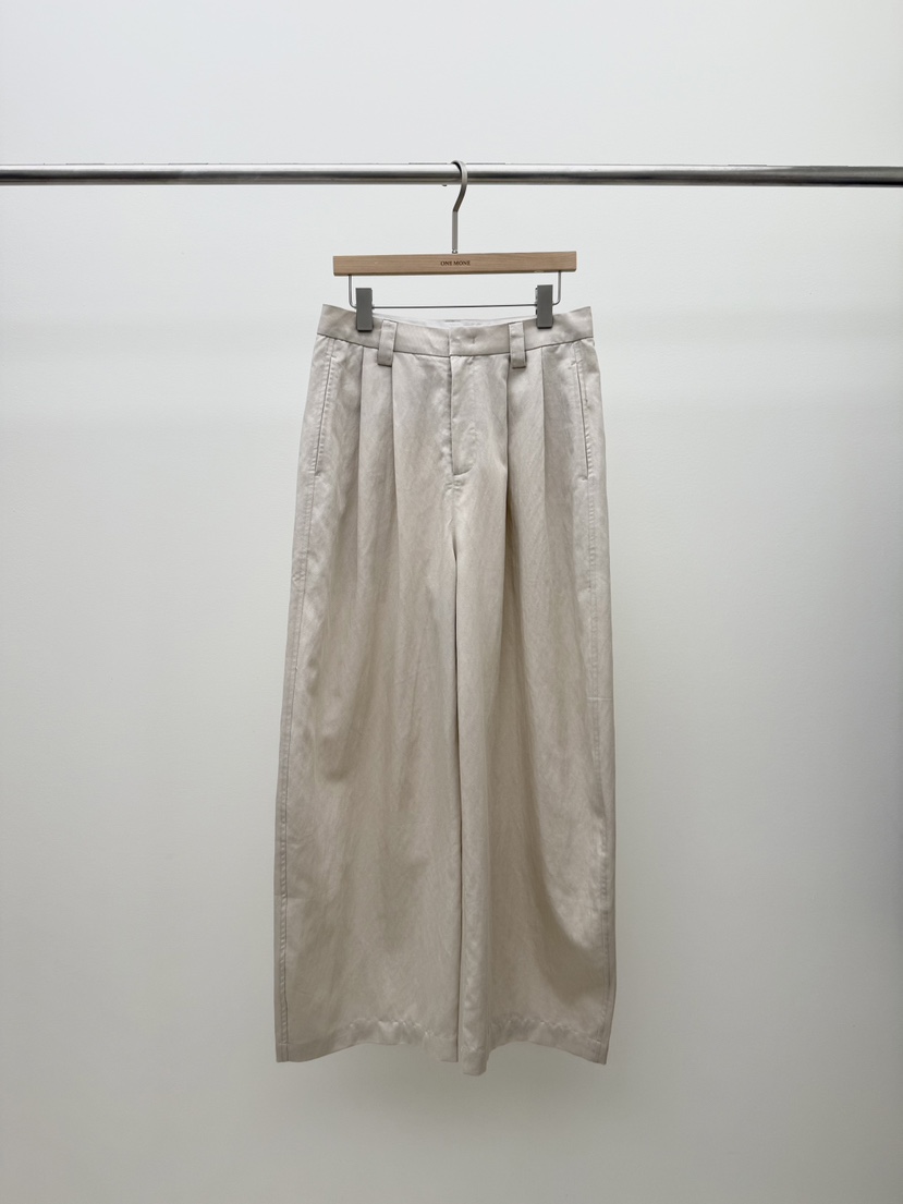 ONE MONE東大門實拍韓國女裝新品26夏季人氣休閑26春夏休閑褲ONE MONE休閑褲圖色3