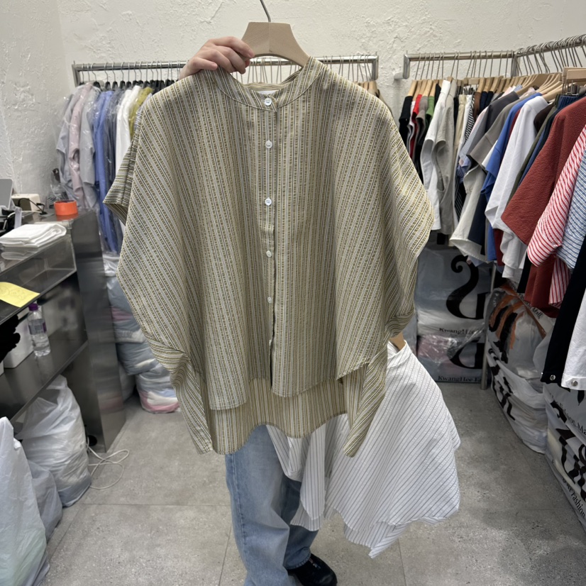 DA YLOG韓國直郵實拍女裝新款休閑推薦職業人氣襯衫蕾絲衫DA YLOG襯衫/蕾絲衫圖色1