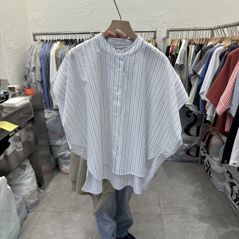 DA YLOG韓國直郵實拍女裝新款休閑推薦職業人氣襯衫蕾絲衫DA YLOG襯衫/蕾絲衫圖色2