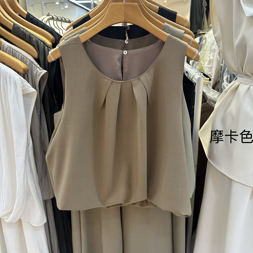 SANS韓國東大門代購女裝新品26夏季推薦時尚26春夏吊帶背心SANS吊帶/背心圖色2