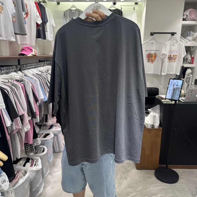 EVE韓國直郵女裝新品26夏季熱賣時尚休閑人氣職業26春夏T恤EVET恤