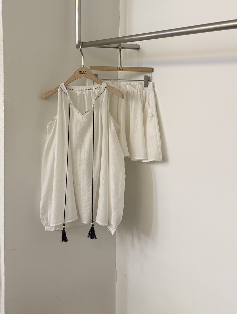 TWENTY FOUR SEVEN24-7韓國東大門直郵女裝新品26春夏套裝TEWNTY FOUR SEVEN24-7套裝圖色1