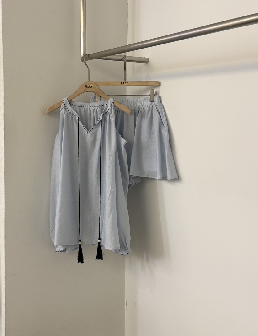 TWENTY FOUR SEVEN24-7韓國東大門直郵女裝新品26春夏套裝TEWNTY FOUR SEVEN24-7套裝圖色3