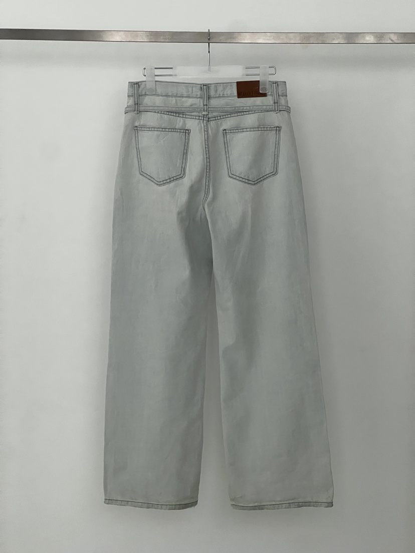 WEARABLE-L東大門實拍韓國女士新款26夏季熱賣牛仔褲含腰帶WEARABLE牛仔褲