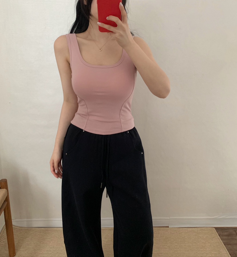 TWENTY FOUR SEVEN24-7韓國直郵實拍女士新款熱賣吊帶背心TEWNTY FOUR SEVEN24-7吊帶/背心