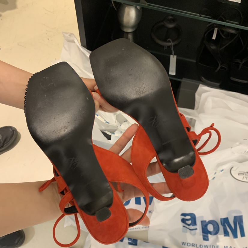 PLATE韓國東大門代購女士新品26夏季熱賣涼鞋拖鞋牛皮羊皮PLATE涼鞋/拖鞋