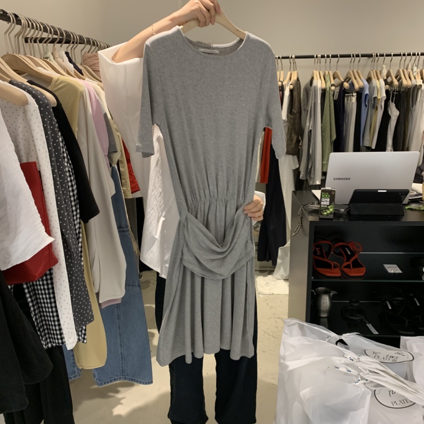 PLATE韓國直郵女裝新品26春夏人氣時尚26夏季休閑職業連衣裙PLATE連衣裙圖色2