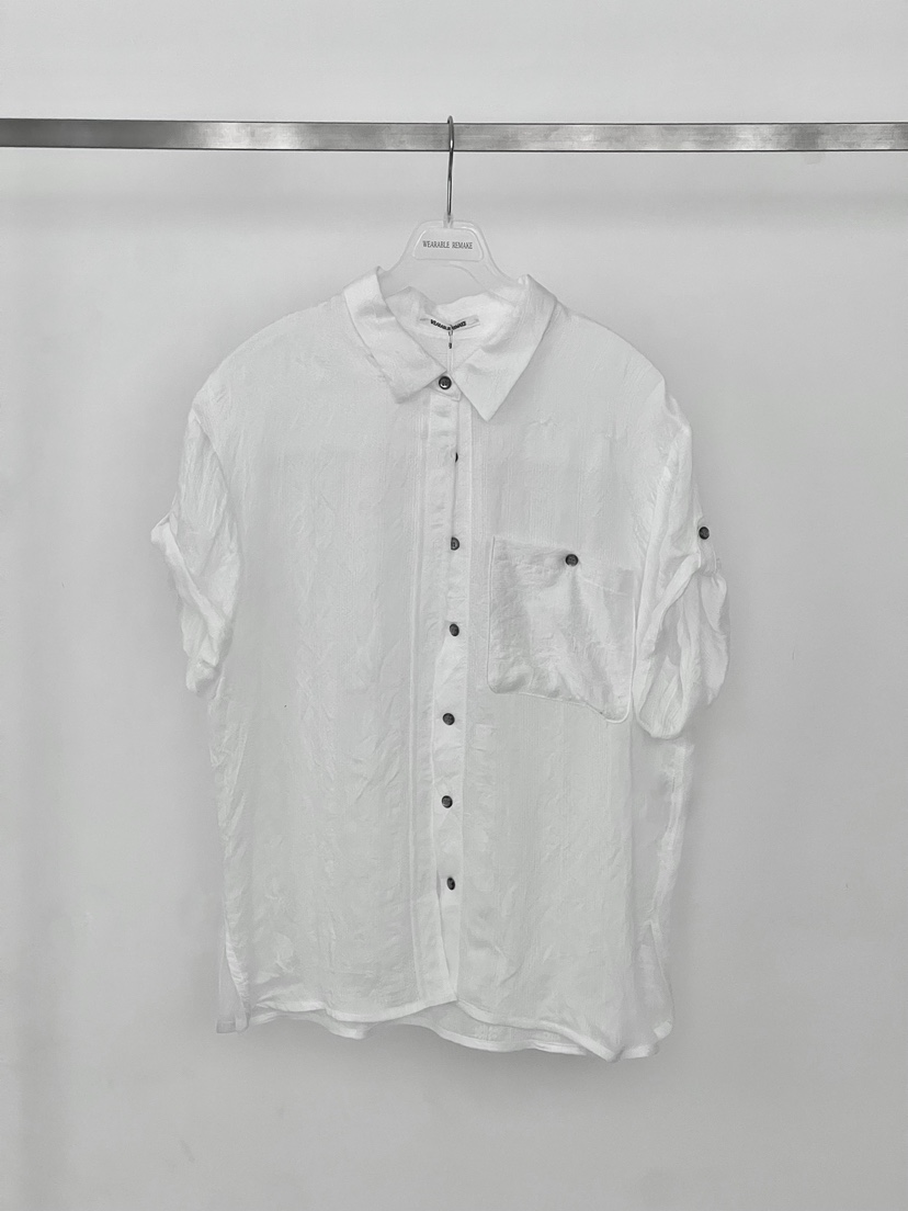 WEARABLE-L東大門實拍韓國女裝新款休閑26夏季襯衫蕾絲衫WEARABLE襯衫/蕾絲衫圖色1