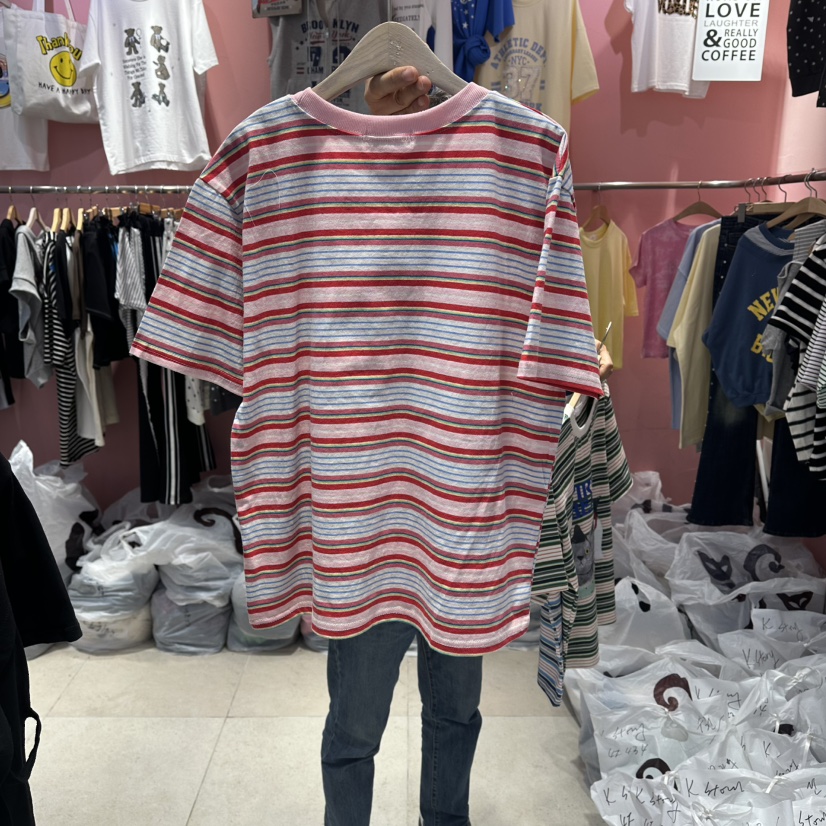 K STORY東大門實拍韓國女裝新款時尚休閑推薦26夏季職業T恤K STORYT恤