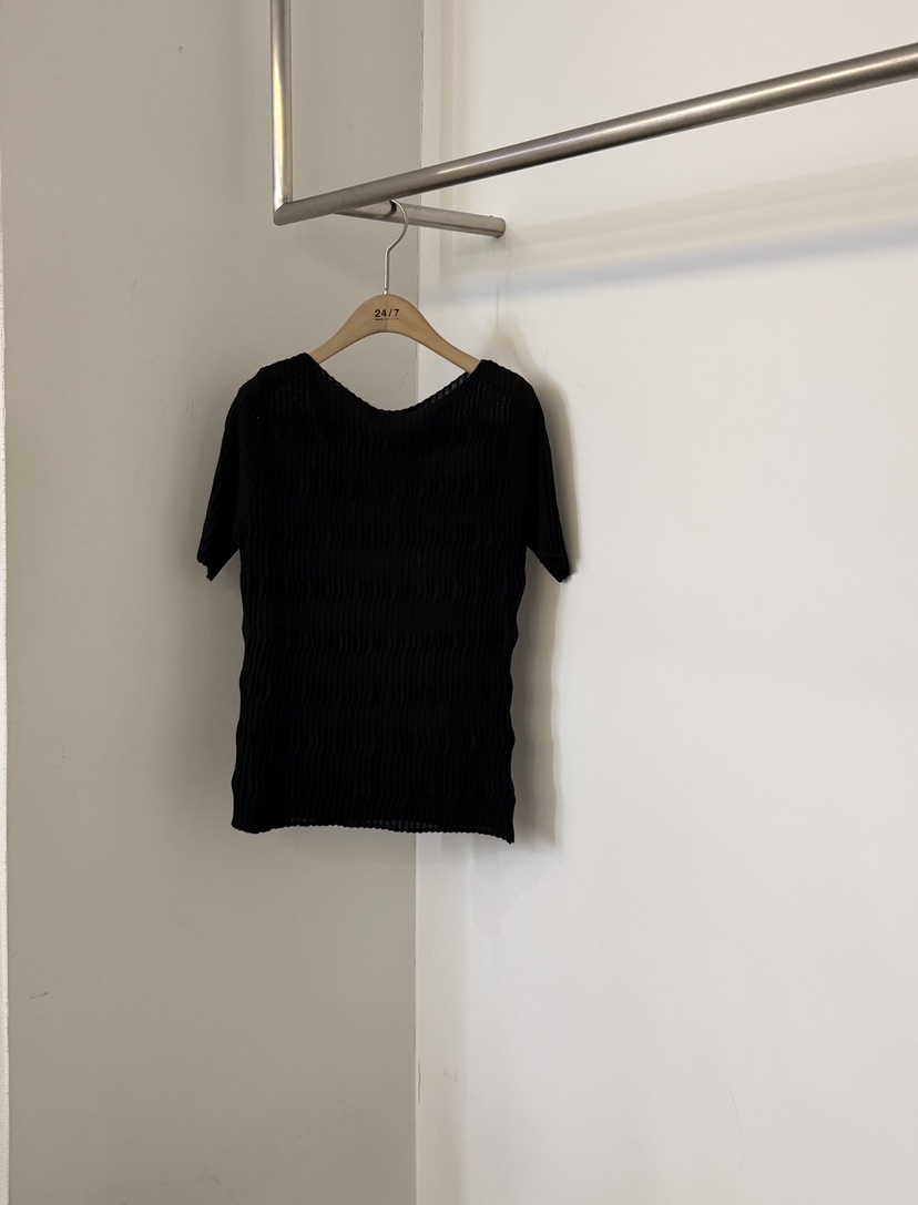 TWENTY FOUR SEVEN24-7韓國東大門代購女裝新品人氣襯衫蕾絲衫褶皺TEWNTY FOUR SEVEN24-7襯衫/蕾絲衫圖色4