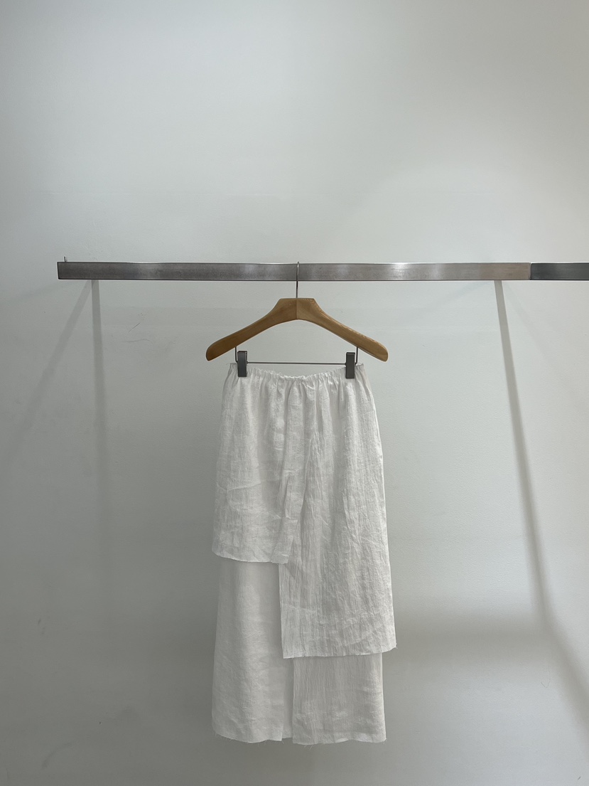 ONESTASTE韓國直郵實拍女士新款26春夏時尚人氣推薦長裙亞麻TASTE/ONESTASTE長裙