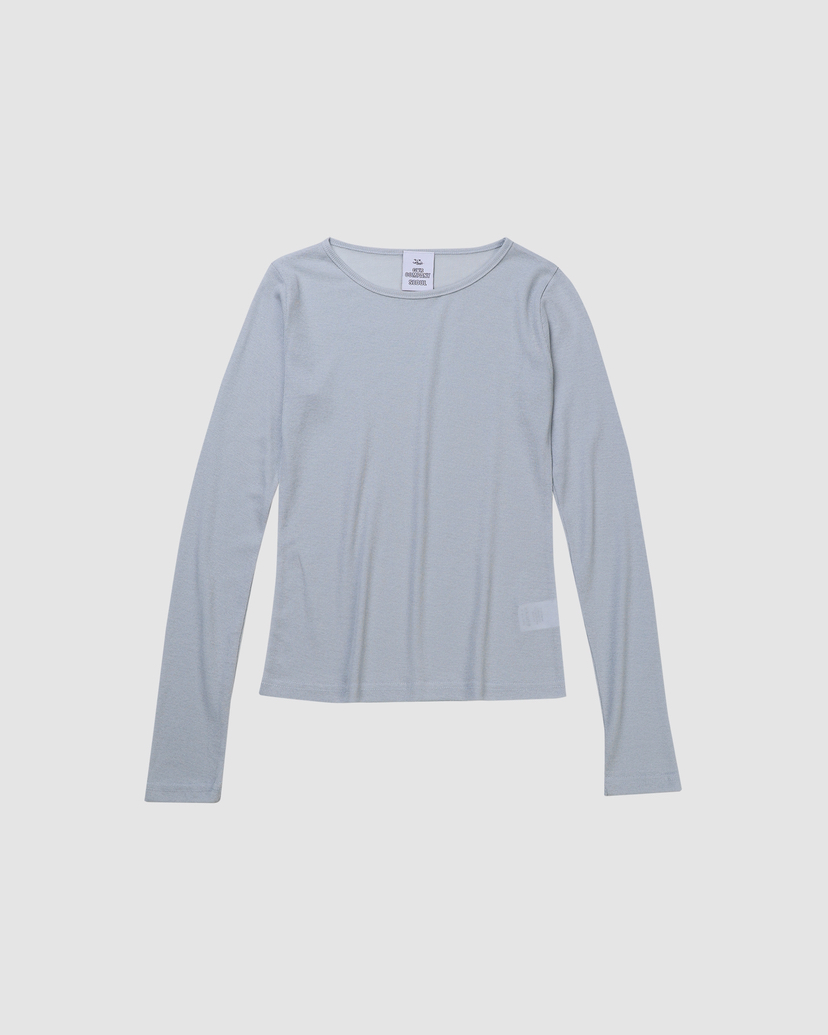 GVR COMPANY/RAWOO韓國直郵實拍女士新品休閑長袖T恤透視亞麻GVR COMPANY/RAWOO長袖T恤圖色2