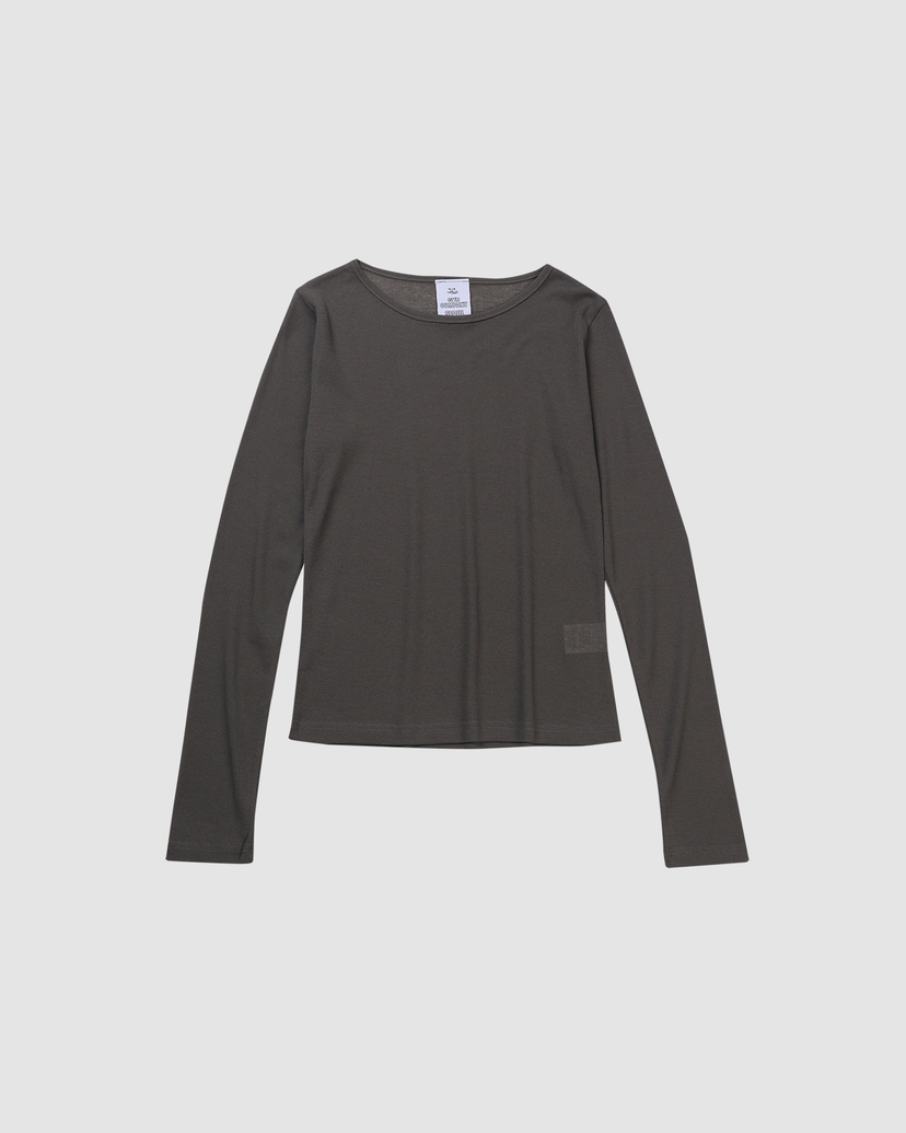 GVR COMPANY/RAWOO韓國直郵實拍女士新品休閑長袖T恤透視亞麻GVR COMPANY/RAWOO長袖T恤圖色4