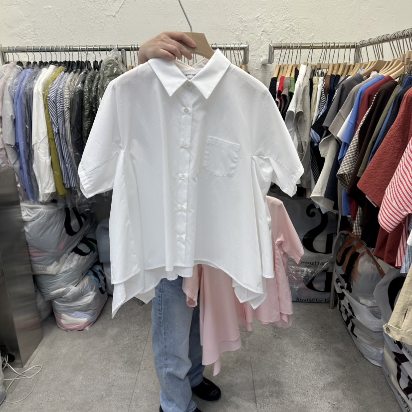 DA YLOG韓國直郵女裝新品26夏季熱賣26春夏時尚襯衫蕾絲衫DA YLOG襯衫/蕾絲衫圖色1