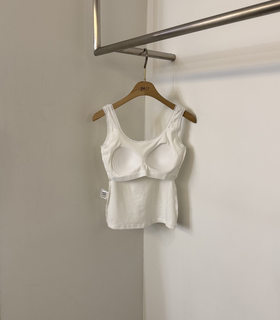 TWENTY FOUR SEVEN24-7韓國直郵女裝新款26夏季吊帶背心無袖緞帶TEWNTY FOUR SEVEN24-7吊帶/背心