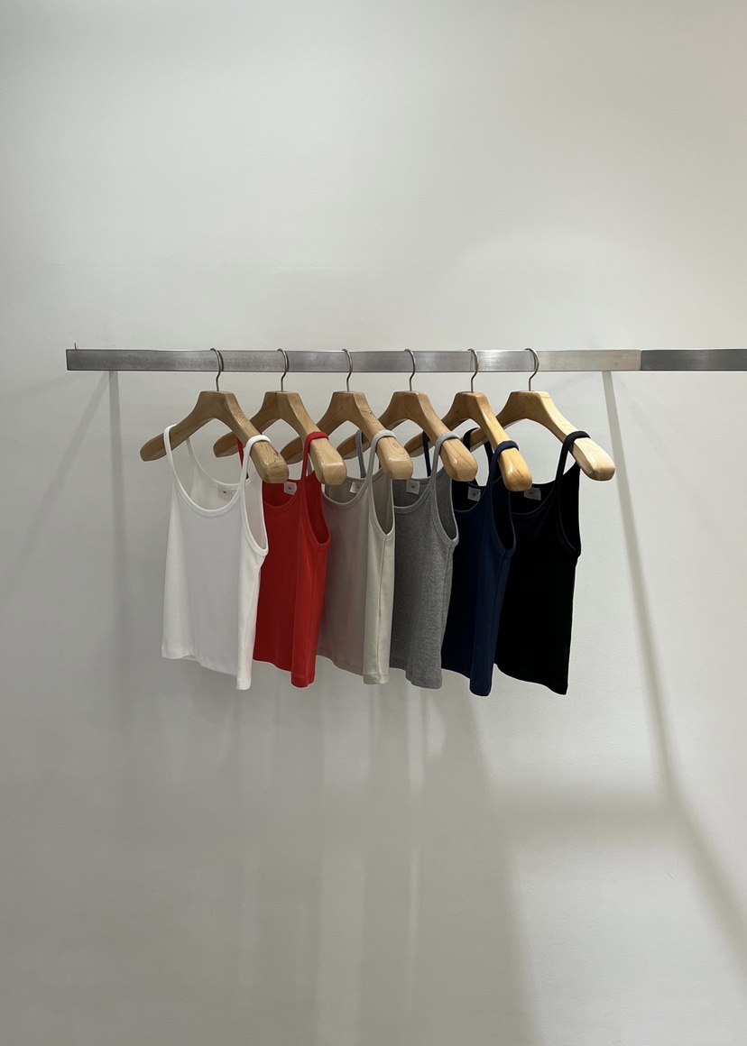 ONESTASTE韓國直郵實拍女裝新款休閑26春夏熱賣吊帶背心圓領TASTE/ONESTASTE吊帶/背心