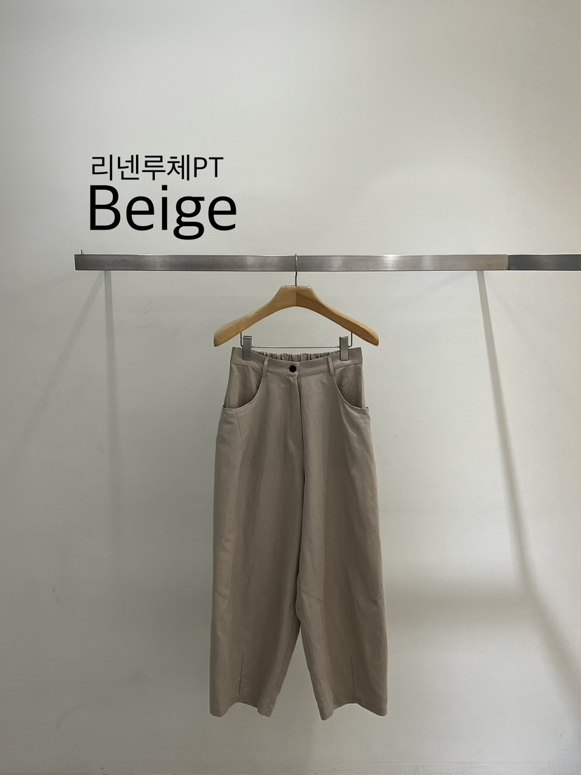 ONESTASTE韓國東大門直郵女士新款時尚26春夏26夏季休閑褲亞麻TASTE/ONESTASTE休閑褲圖色2