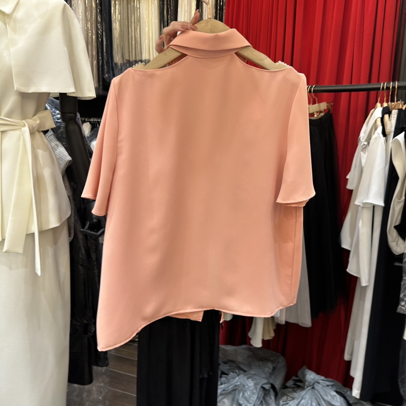 HERISH-HAUTE韓國直郵實拍女裝新款職業26春夏襯衫蕾絲衫Herish-Haute-A襯衫/蕾絲衫