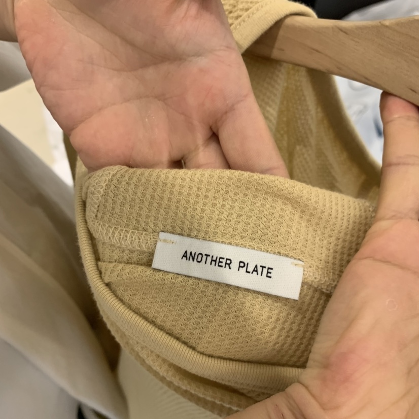 PLATE韓國直郵實拍女裝新款26夏季人氣長袖T恤華夫格連帽衫PLATE長袖T恤