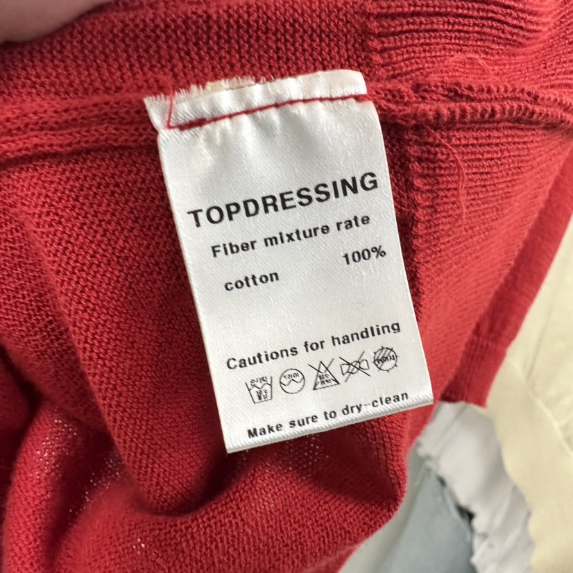 TOPDRESSING韓國直郵實拍女裝新款職業熱賣時尚針織衫格紋TOPDRESSING針織衫