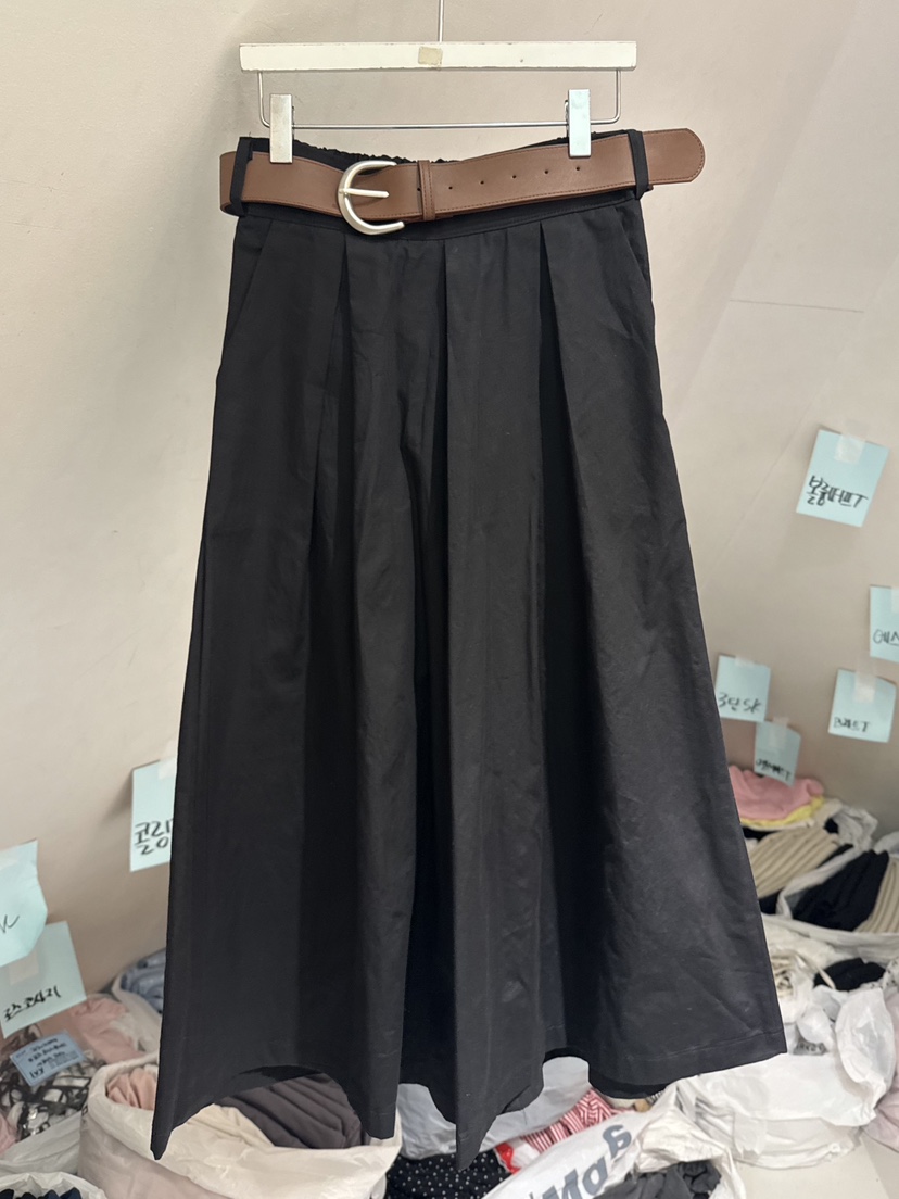 BELITA-L韓國直郵女士新款熱賣人氣休閑褲不含腰帶闊腿褲BELITA-L休閑褲圖色3