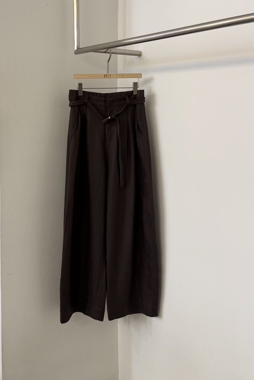 TWENTY FOUR SEVEN24-7東大門實拍韓國女士新品熱賣休閑褲亞麻布TEWNTY FOUR SEVEN24-7休閑褲圖色2