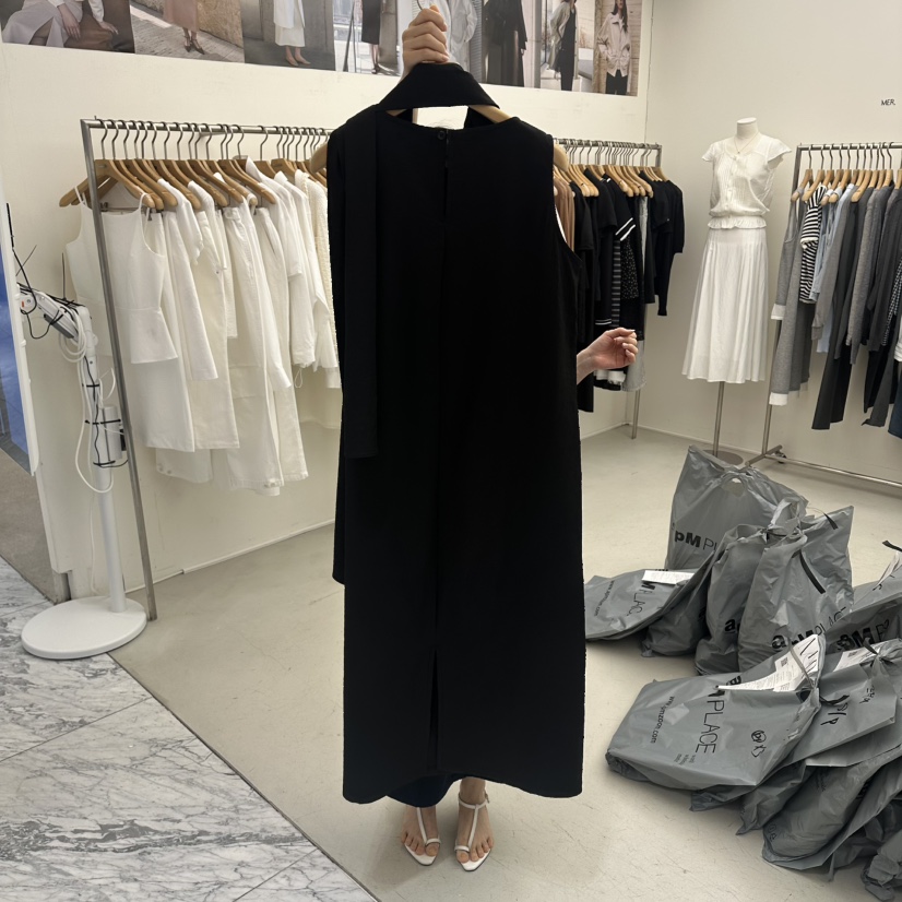 MER韓國東大門代購女裝新品人氣職業熱賣26夏季休閑連衣裙MER/ANGELO BIANCO連衣裙