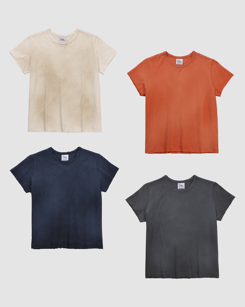 GVR COMPANY/RAWOO韓國東大門代購女裝新品26春夏T恤復古GVR COMPANY/RAWOOT恤