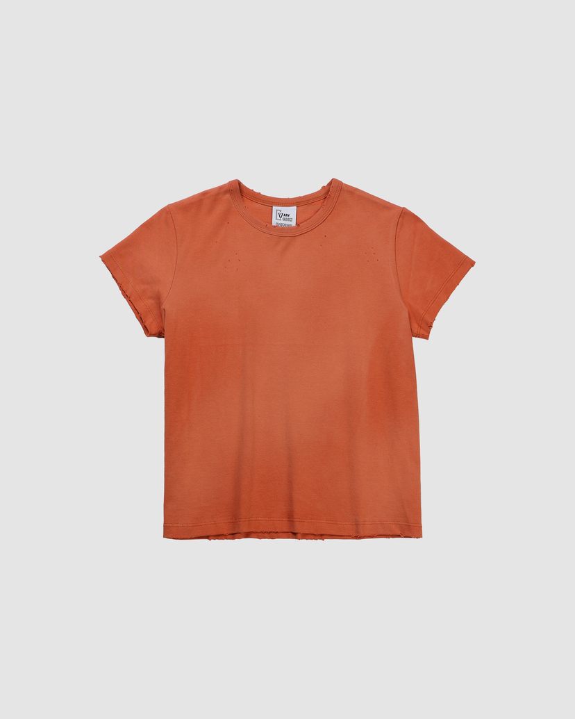 GVR COMPANY/RAWOO韓國東大門代購女裝新品26春夏T恤復古GVR COMPANY/RAWOOT恤圖色2