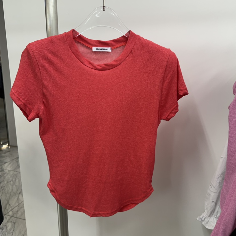 TOPDRESSING韓國東大門代購女士新品人氣職業推薦熱賣T恤TOPDRESSINGT恤圖色1