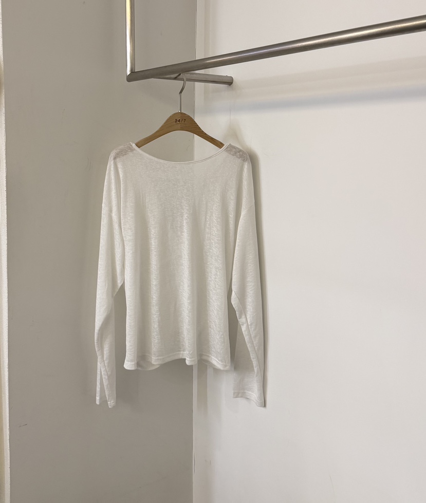 TWENTY FOUR SEVEN24-7韓國直郵女裝新品休閑人氣長袖T恤TEWNTY FOUR SEVEN24-7長袖T恤圖色1