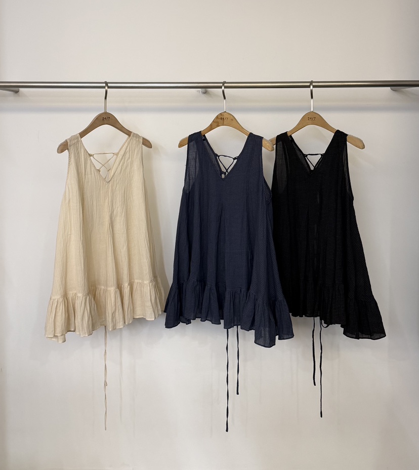 TWENTY FOUR SEVEN24-7韓國直郵女士新款休閑襯衫蕾絲衫TEWNTY FOUR SEVEN24-7襯衫/蕾絲衫