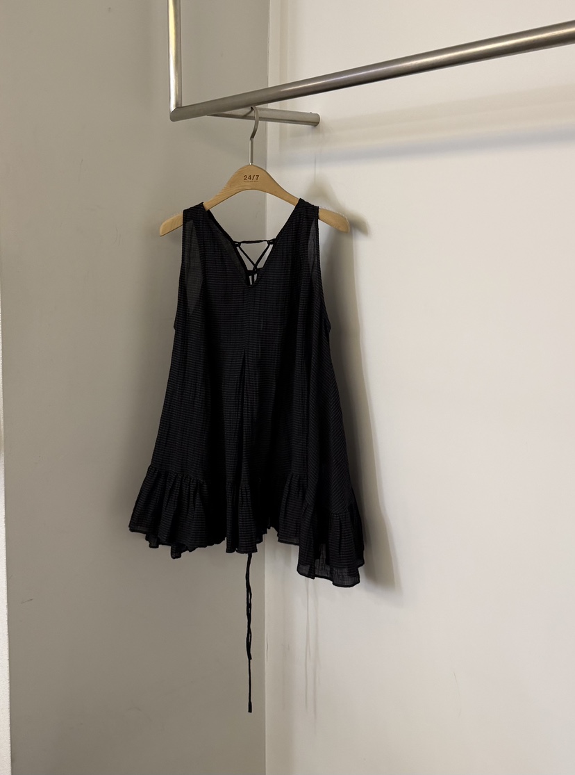 TWENTY FOUR SEVEN24-7韓國直郵女士新款休閑襯衫蕾絲衫TEWNTY FOUR SEVEN24-7襯衫/蕾絲衫圖色3黑色