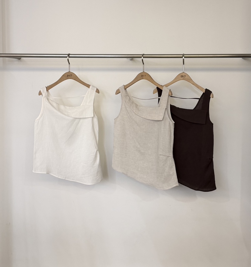 TWENTY FOUR SEVEN24-7韓國代購女裝新品時尚吊帶背心TEWNTY FOUR SEVEN24-7吊帶/背心