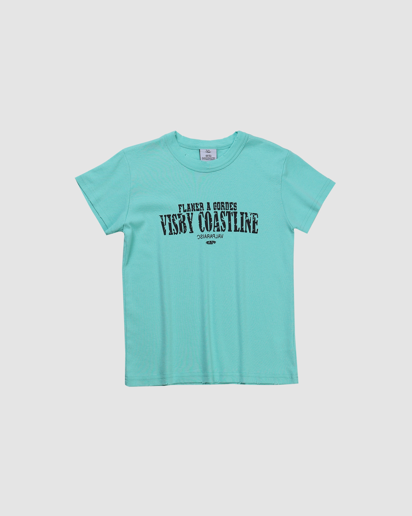 GVR COMPANY/RAWOO韓國東大門代購女裝新品休閑T恤水洗GVR COMPANY/RAWOOT恤圖色4