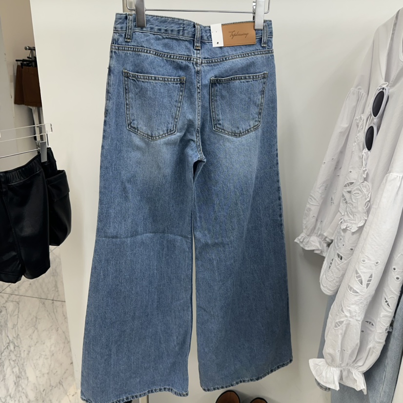 TOPDRESSING韓國直郵女裝新品26春夏人氣時尚推薦26夏季牛仔褲TOPDRESSING牛仔褲