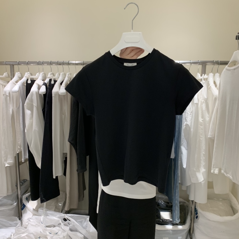 MASCULINE韓國直郵實拍女士新品職業推薦時尚26夏季休閑T恤MASCULINET恤圖色2