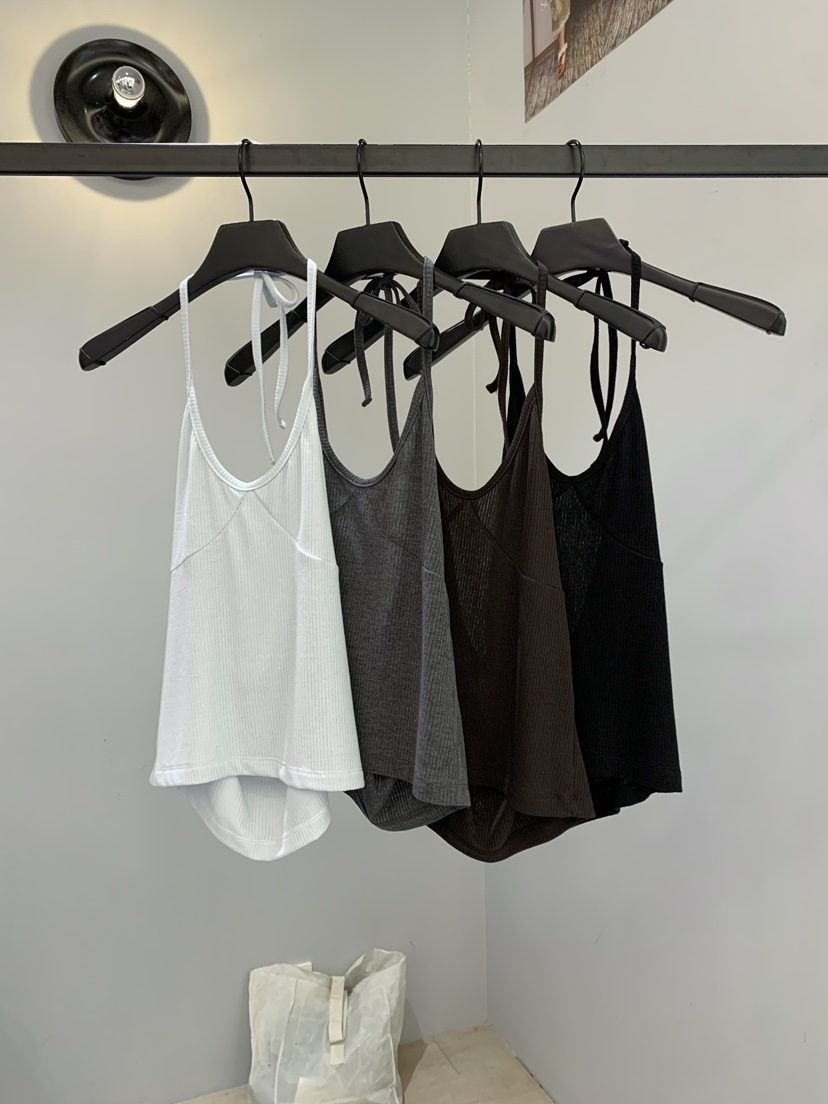 SOFTNESS韓國直郵女士新品人氣26春夏熱賣推薦吊帶背心羅紋Softness/Cosmic吊帶/背心