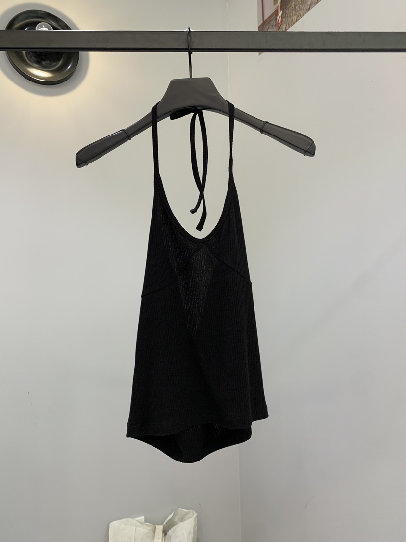 SOFTNESS韓國直郵女士新品人氣26春夏熱賣推薦吊帶背心羅紋Softness/Cosmic吊帶/背心圖色4灰色