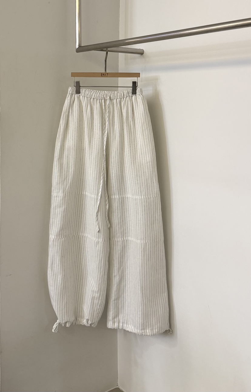 TWENTY FOUR SEVEN24-7韓國直郵實拍女士新品人氣休閑褲亞麻布TEWNTY FOUR SEVEN24-7休閑褲圖色1
